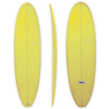 Funster Pine Lime - Mini Mal Surfboards